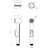Комплект для биде LEMARK LM8059С с гигиеническим душем LM8059C